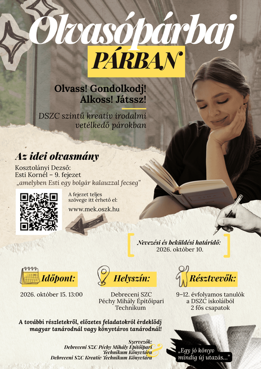 OLVASÓPÁRBAJ PÁRBAN