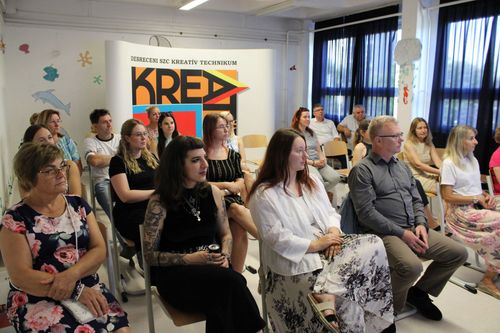 Erasmus+ projektünk a DSZC szakmai közössége előtt