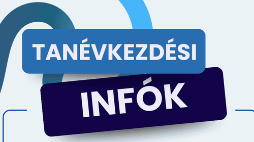 Fontos információk a 2026/2027-es tanévkezdésről
