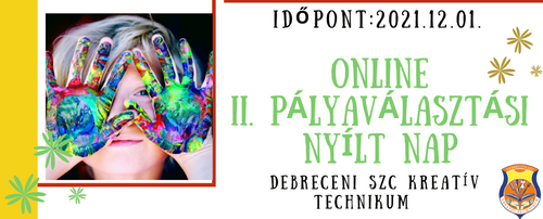 Online II. Pályaválasztási Nyílt Nap