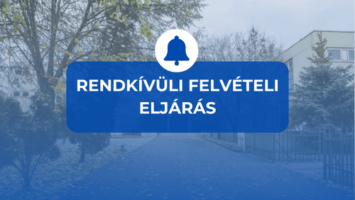 Rendkívüli felvételi eljárás
